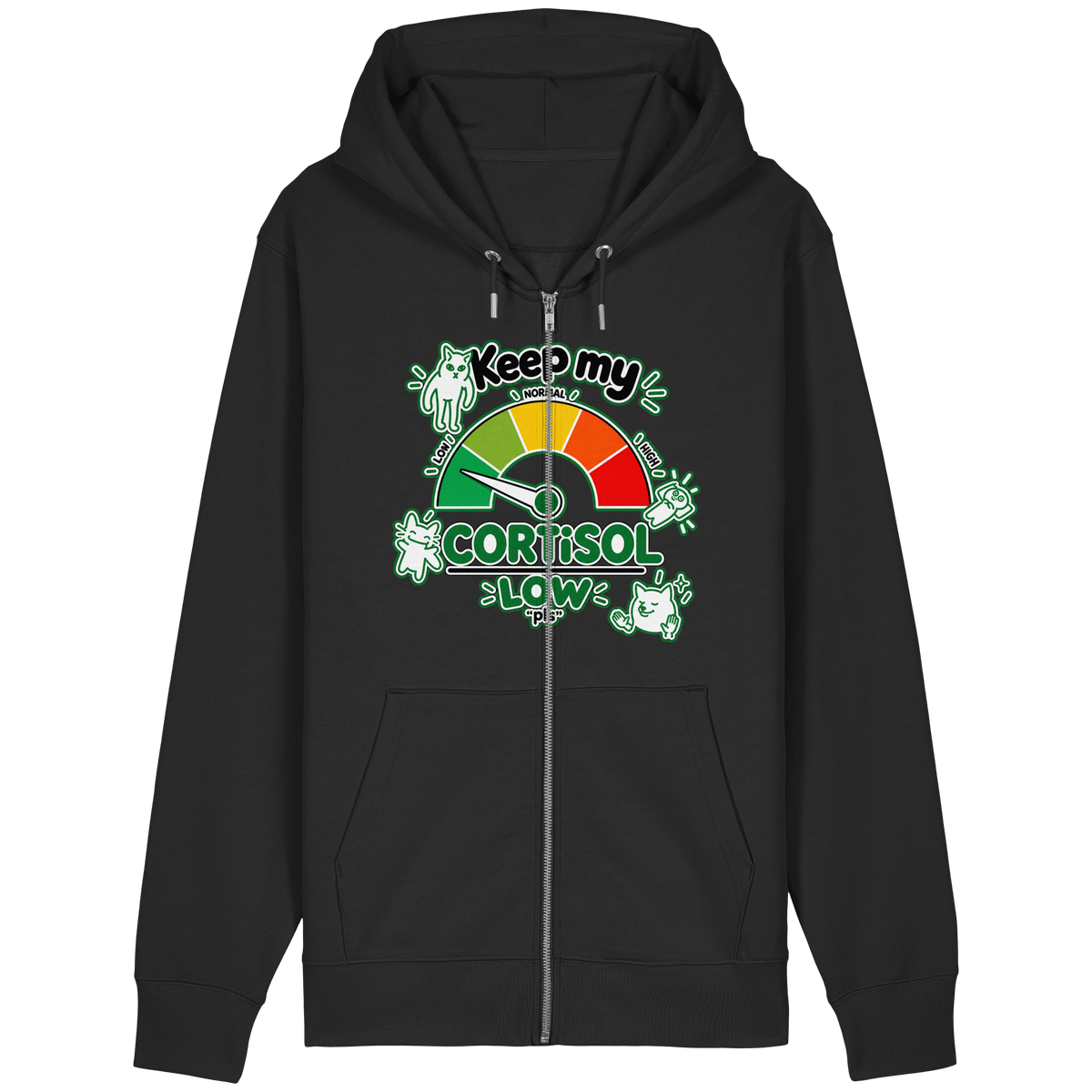 low CORTiSOL - Organic Relaxed Zipper