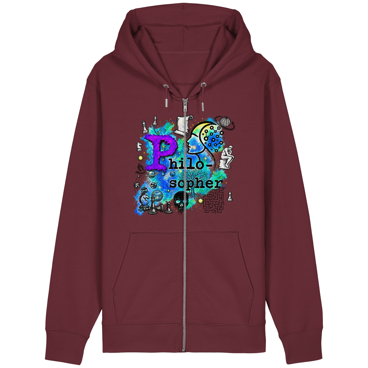 The Philosopher - Organic Relaxed Zipper