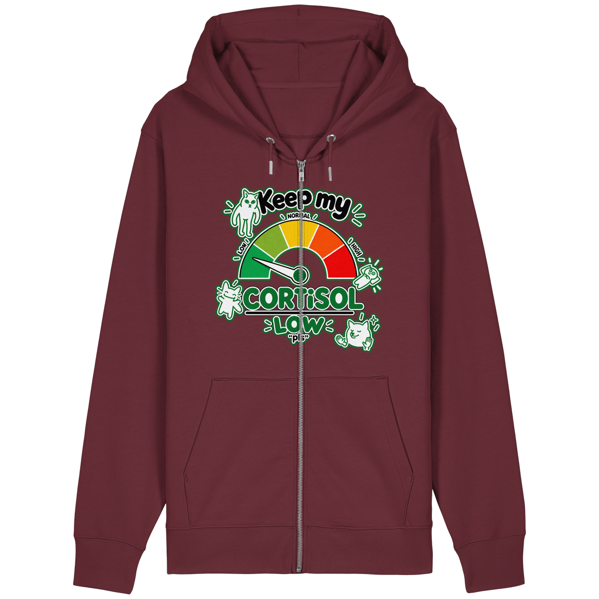 low CORTiSOL - Organic Relaxed Zipper