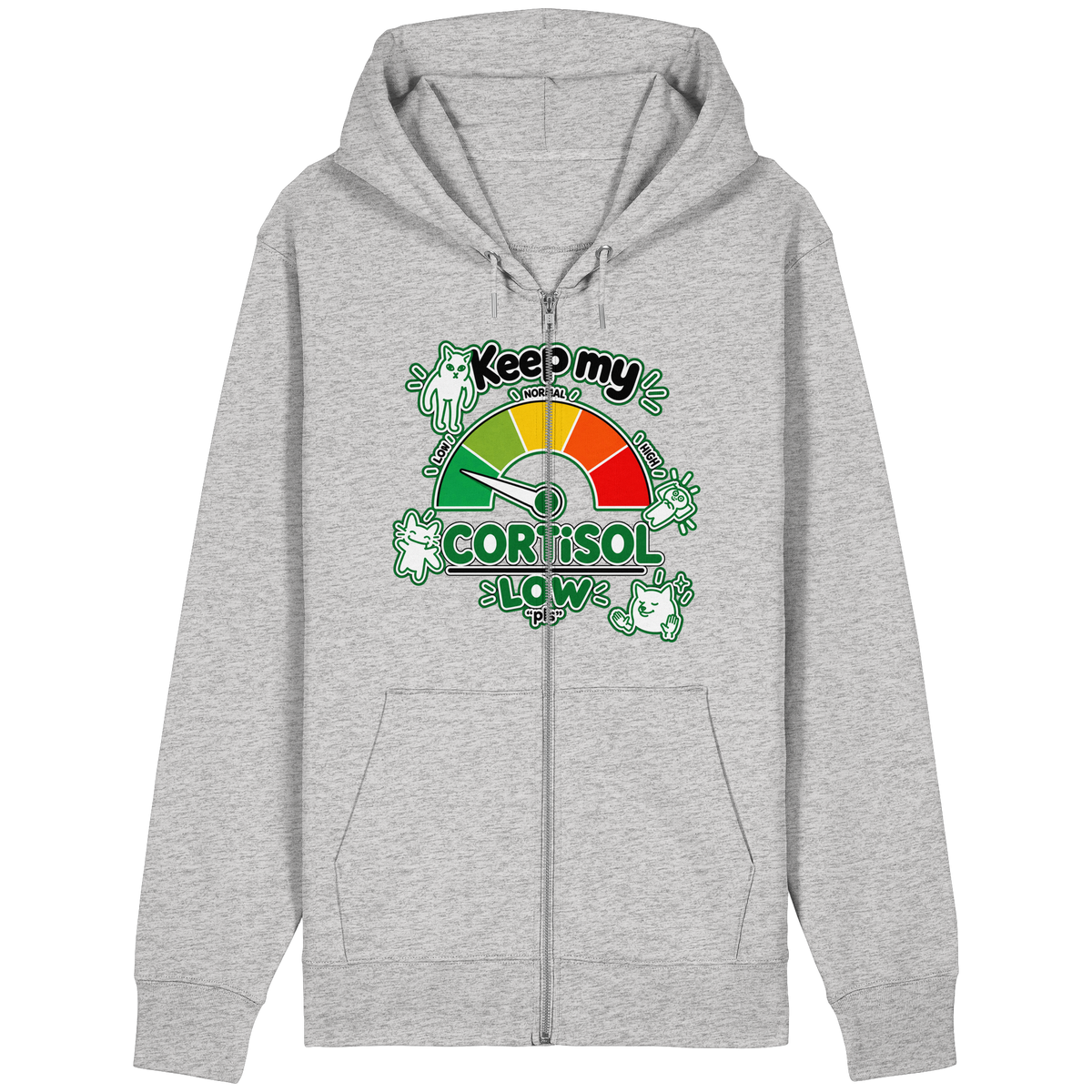 low CORTiSOL - Organic Relaxed Zipper