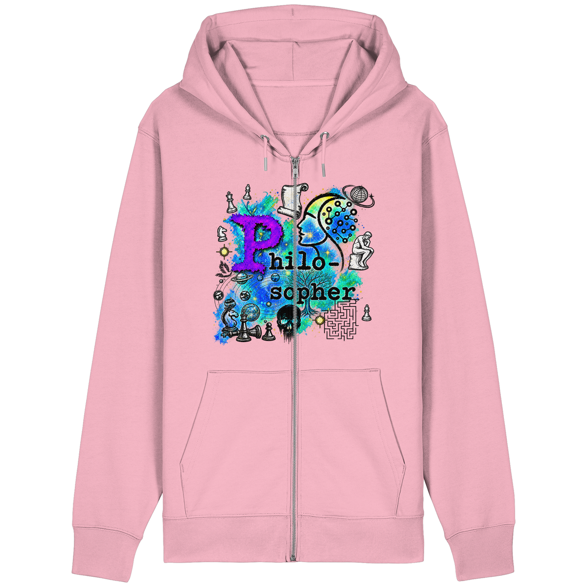 The Philosopher - Organic Relaxed Zipper