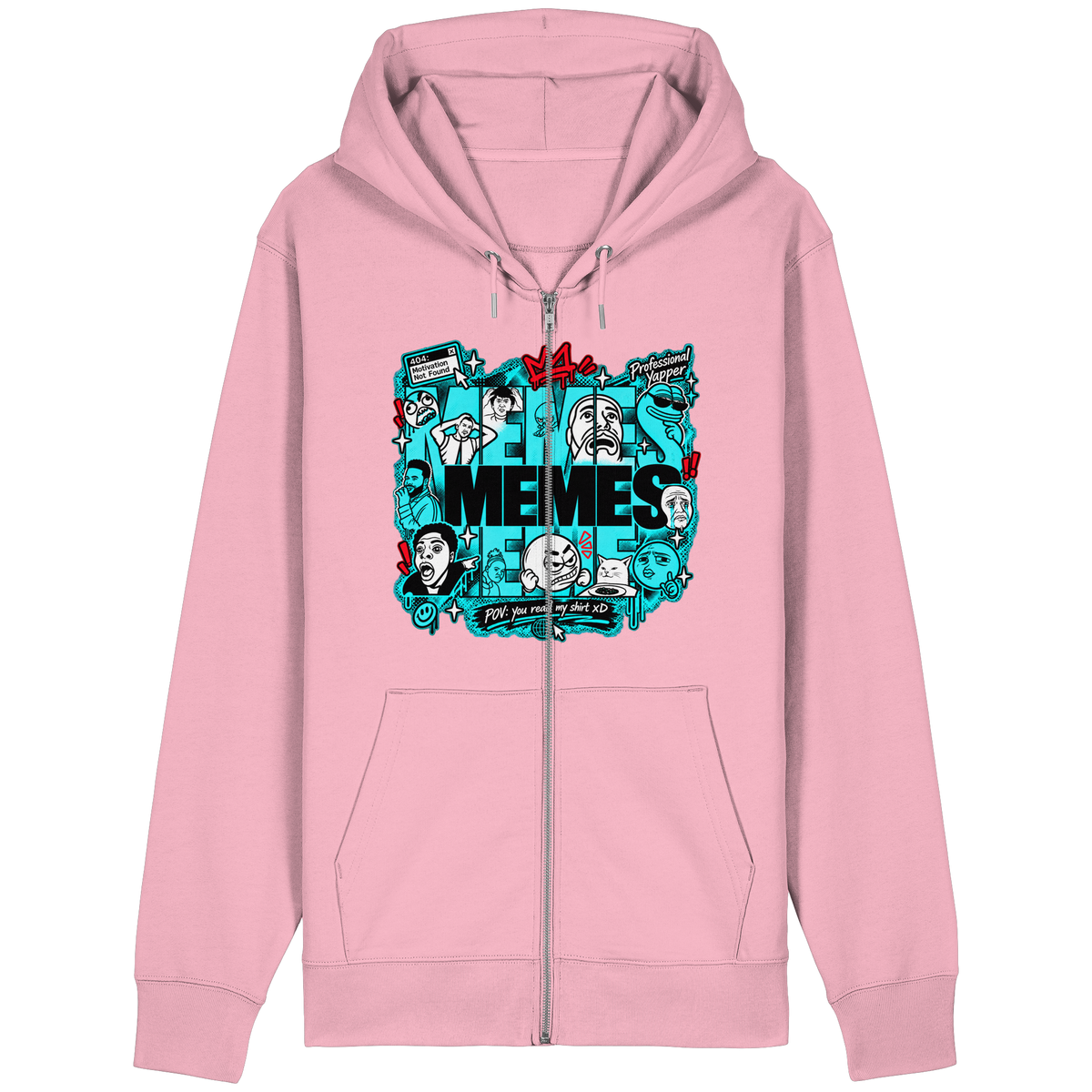 The Meme - Organic Relaxed Zipper