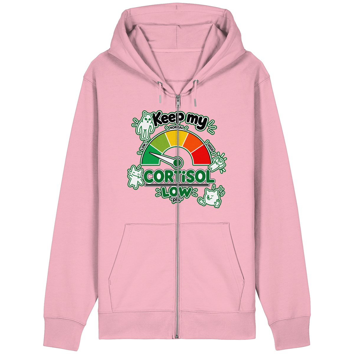 low CORTiSOL - Organic Relaxed Zipper