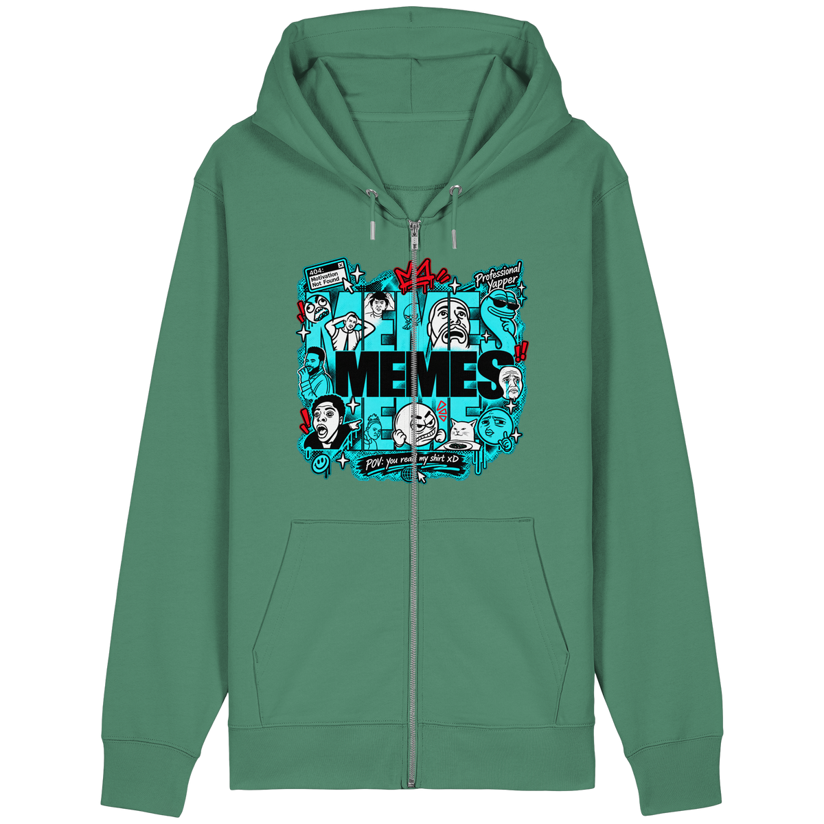 The Meme - Organic Relaxed Zipper