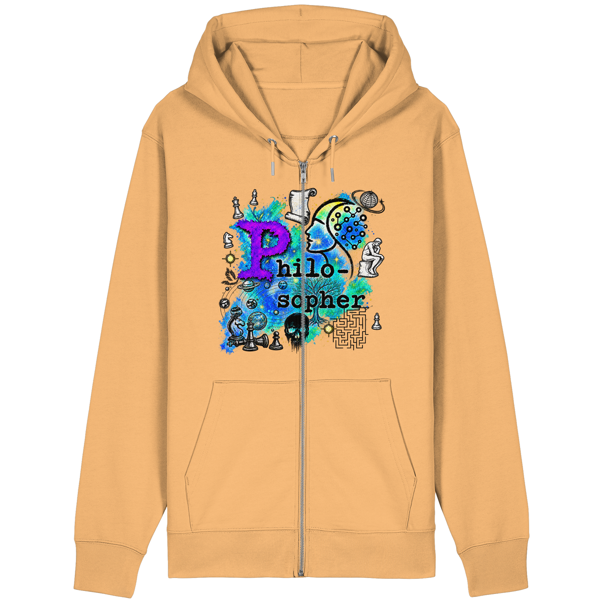 The Philosopher - Organic Relaxed Zipper