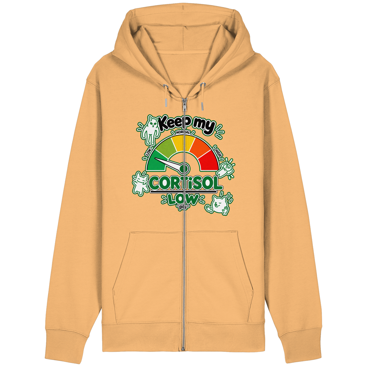 low CORTiSOL - Organic Relaxed Zipper