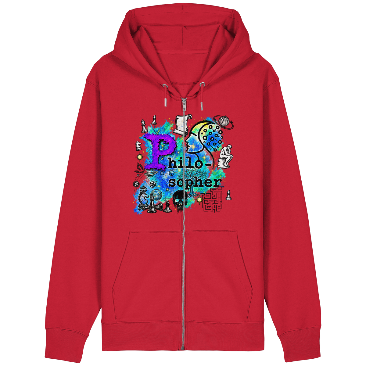 The Philosopher - Organic Relaxed Zipper