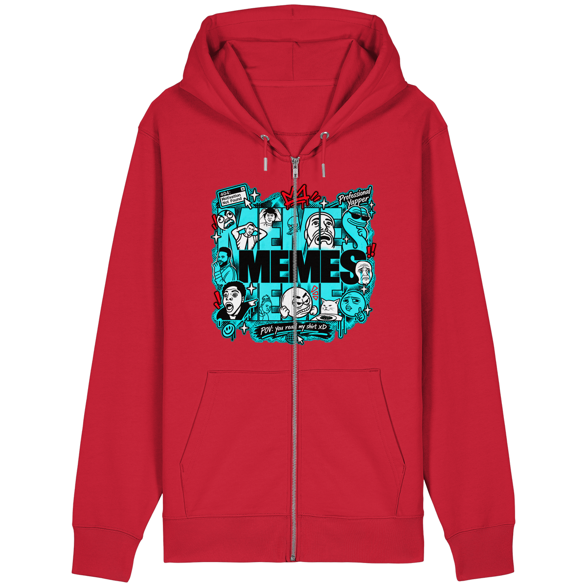 The Meme - Organic Relaxed Zipper