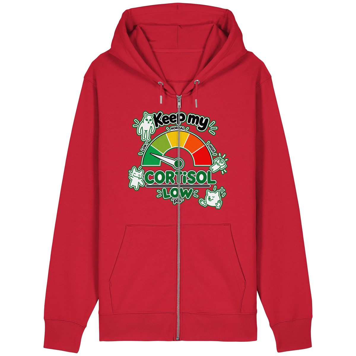 low CORTiSOL - Organic Relaxed Zipper
