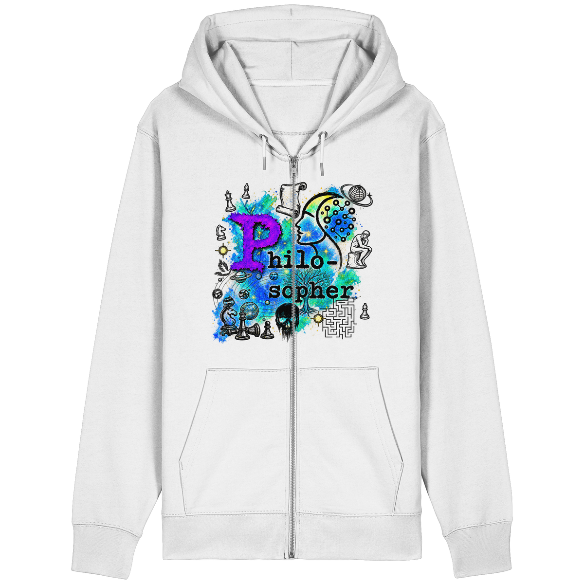 The Philosopher - Organic Relaxed Zipper