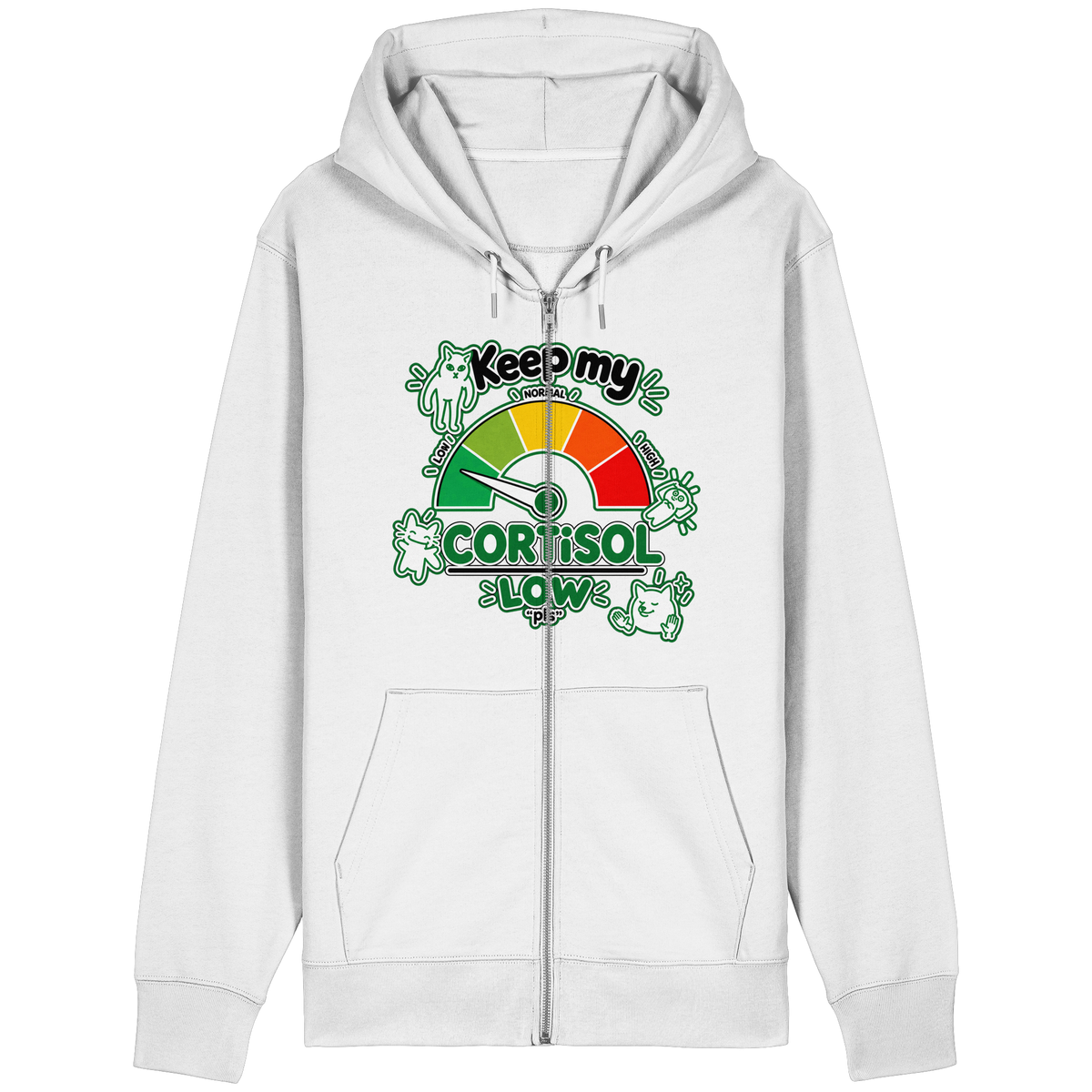 low CORTiSOL - Organic Relaxed Zipper