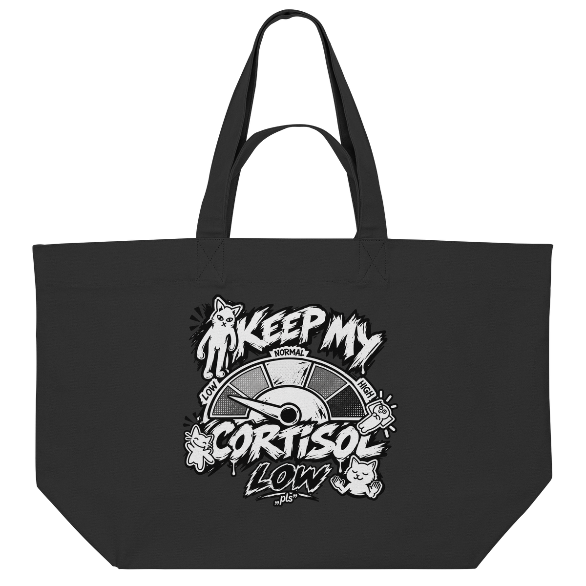 low CORTiSOL - Organic Shopping-Bag
