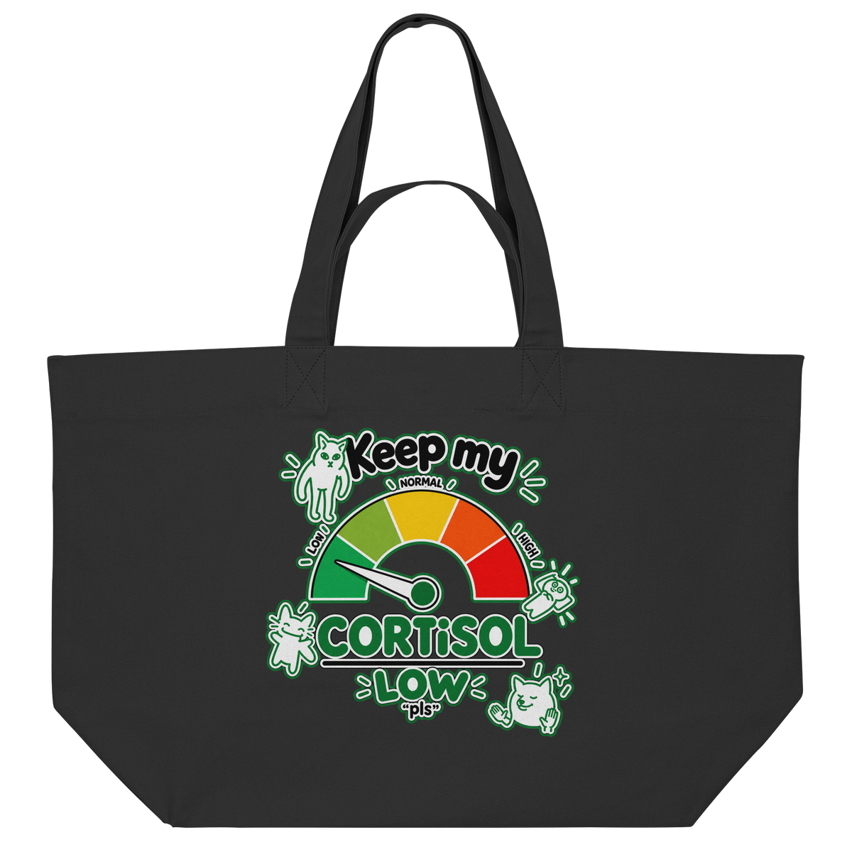 low CORTiSOL - Organic Shopping-Bag