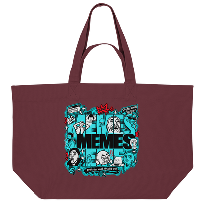 The Meme - Organic Shopping-Bag