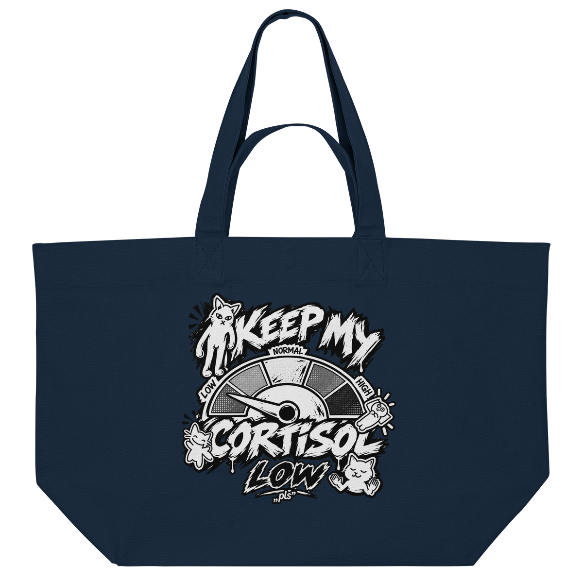 low CORTiSOL - Organic Shopping-Bag
