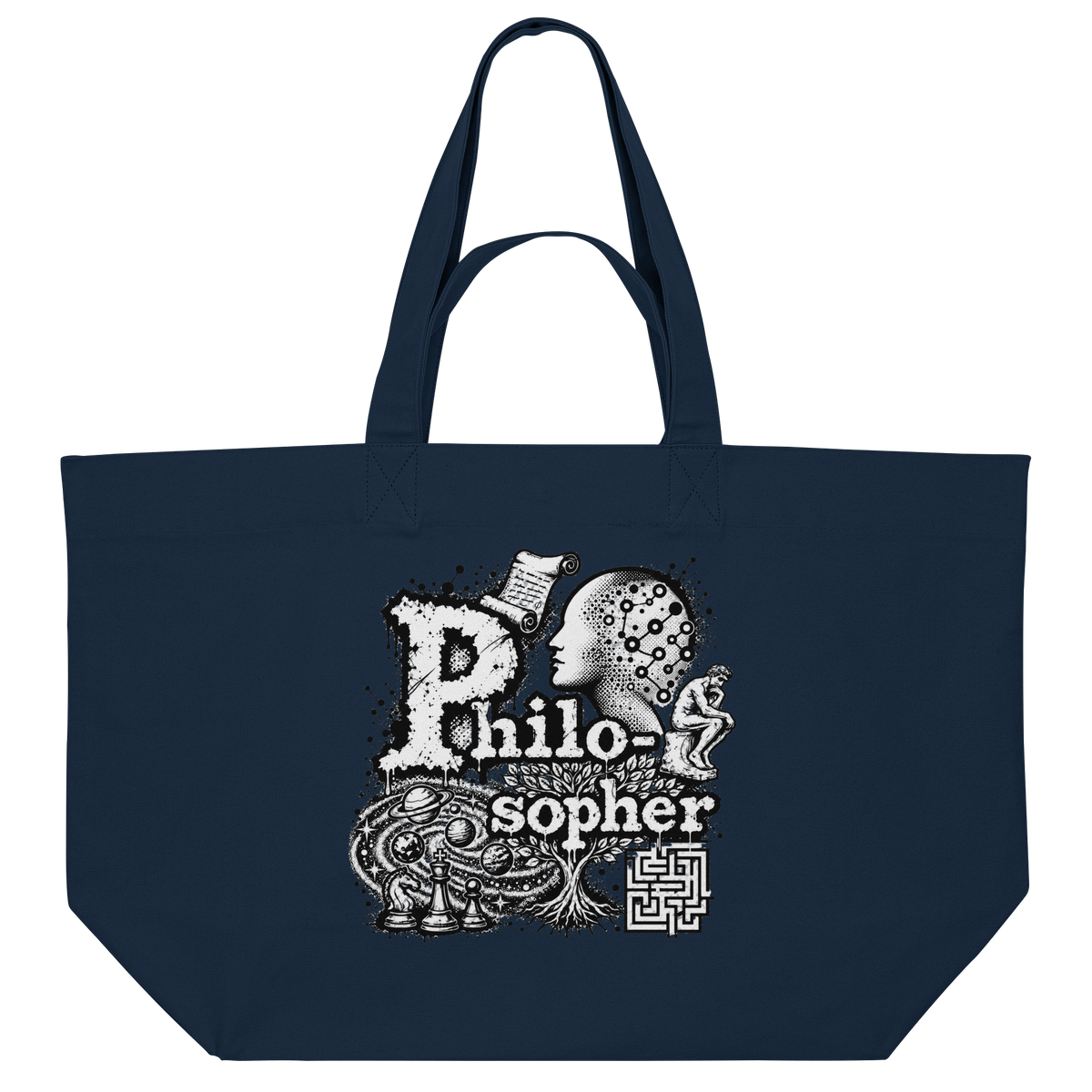 The Philosopher - Organic Shopping-Bag