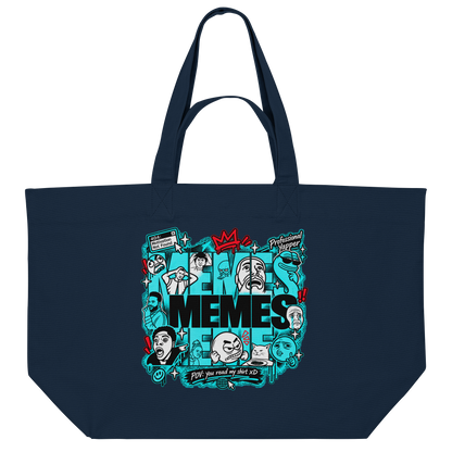 The Meme - Organic Shopping-Bag