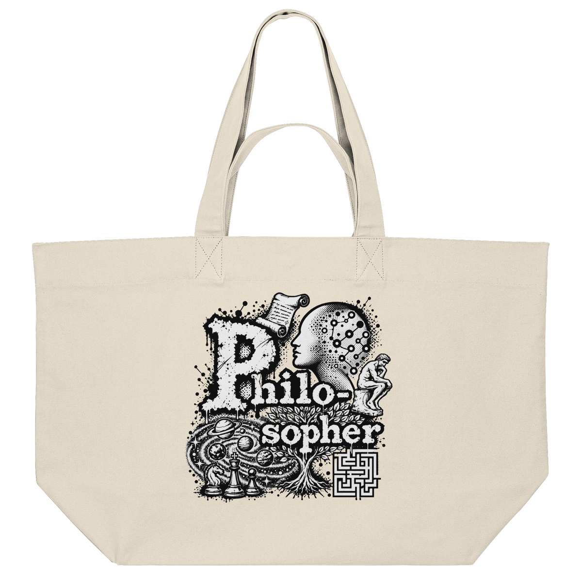 The Philosopher - Organic Shopping-Bag