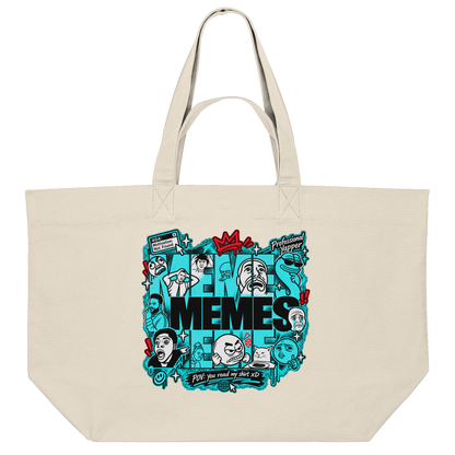 The Meme - Organic Shopping-Bag