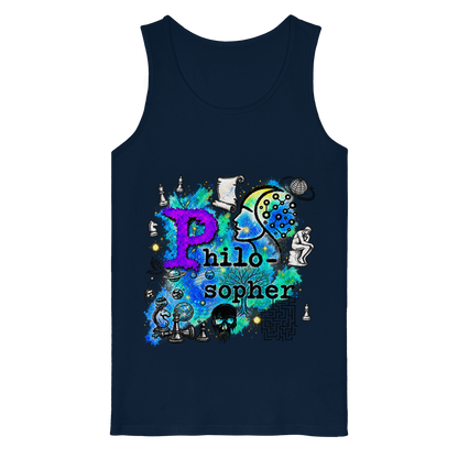 The Philosopher - Organic Tank Top