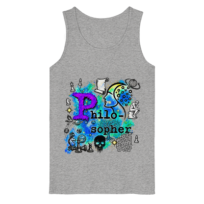 The Philosopher - Organic Tank Top