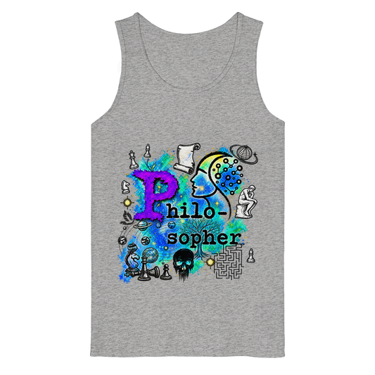 The Philosopher - Organic Tank Top