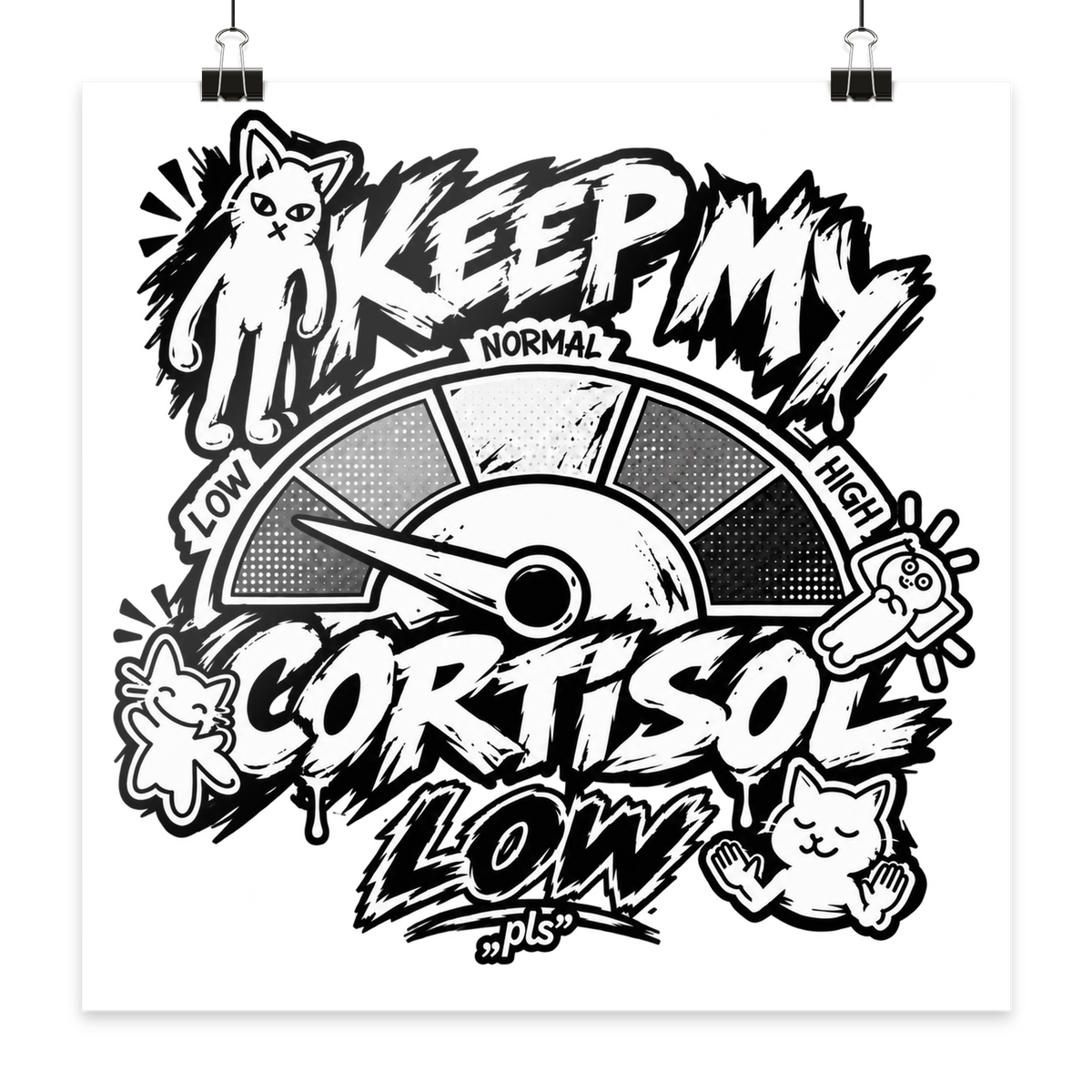 low CORTiSOL - Poster 20x20