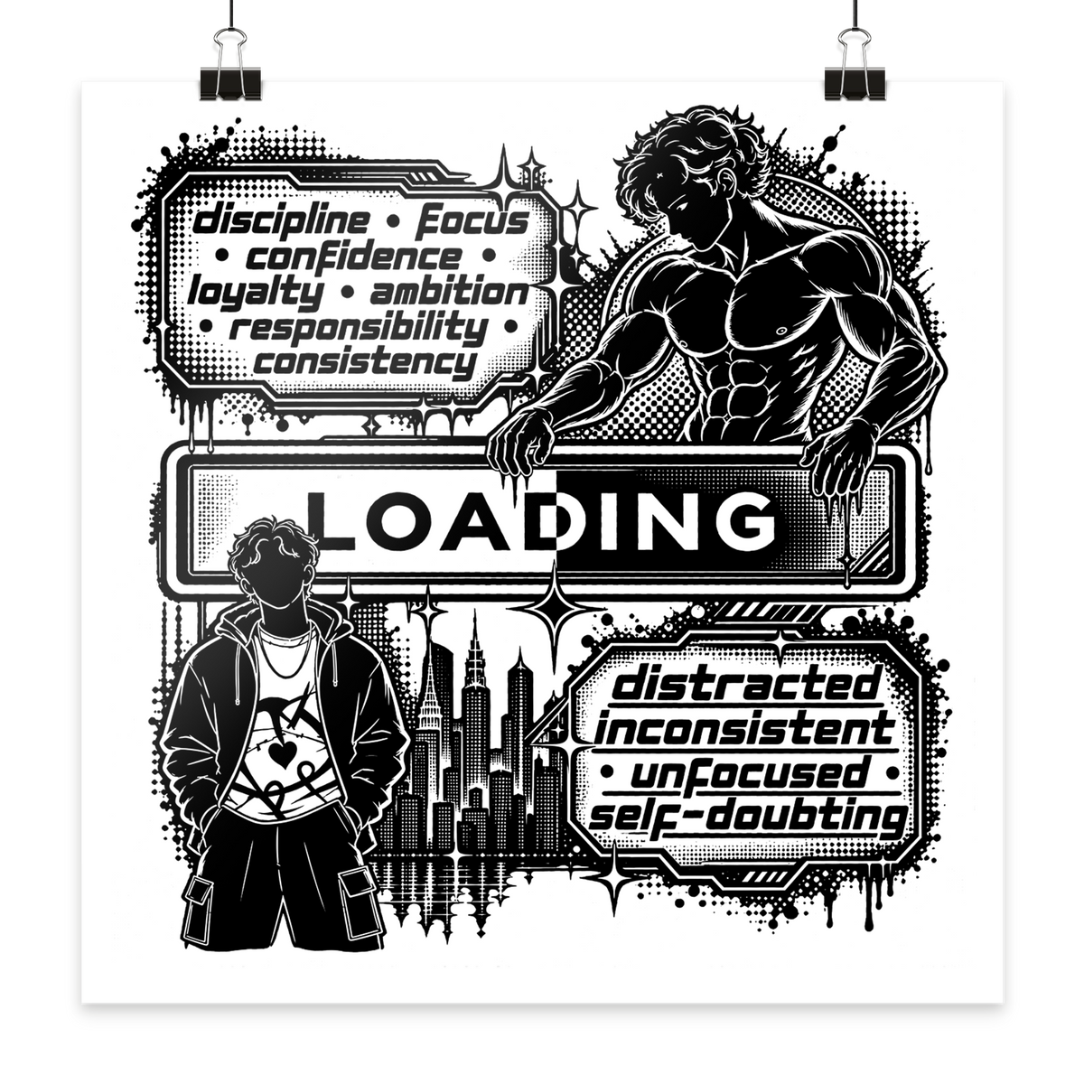 LOADiNG BASiCS - Poster 20x20