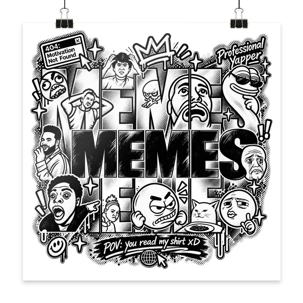 The MEME - Poster 20x20
