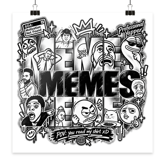 The MEME - Poster 20x20