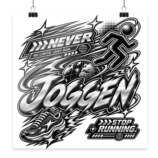 The JoGGer BASiCS - Poster 30x30