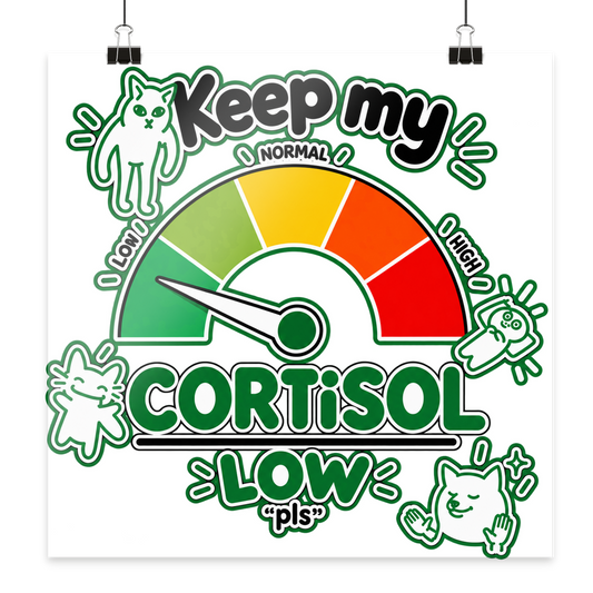 low CORTiSOL - Poster 30x30