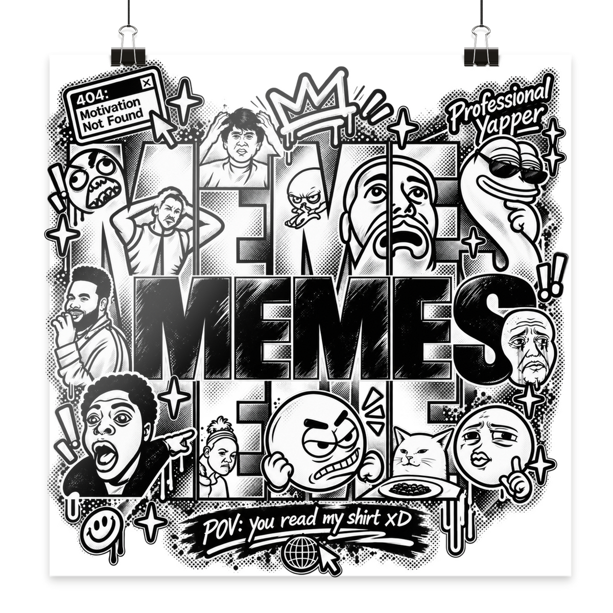 The MEME - Poster 30x30