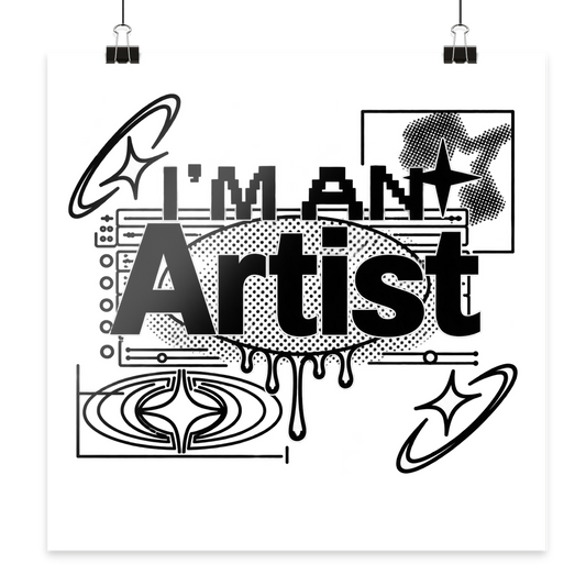 The Artist BASiCS - Poster 40x40