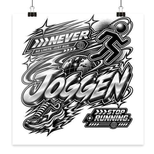 The JoGGer BASiCS - Poster 40x40