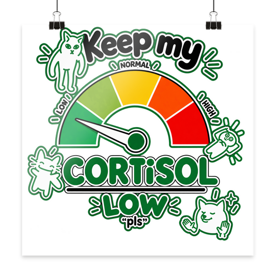 low CORTiSOL - Poster 50x50