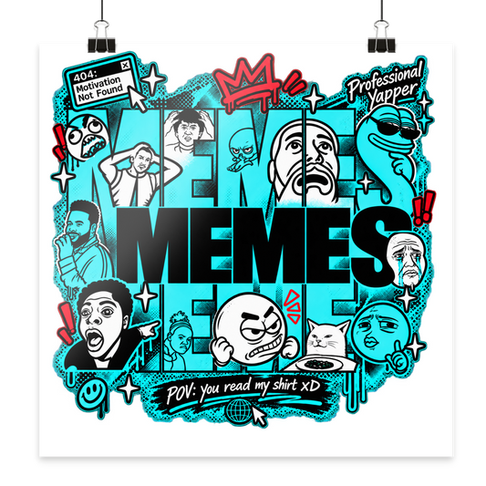 The Meme - Poster 50x50