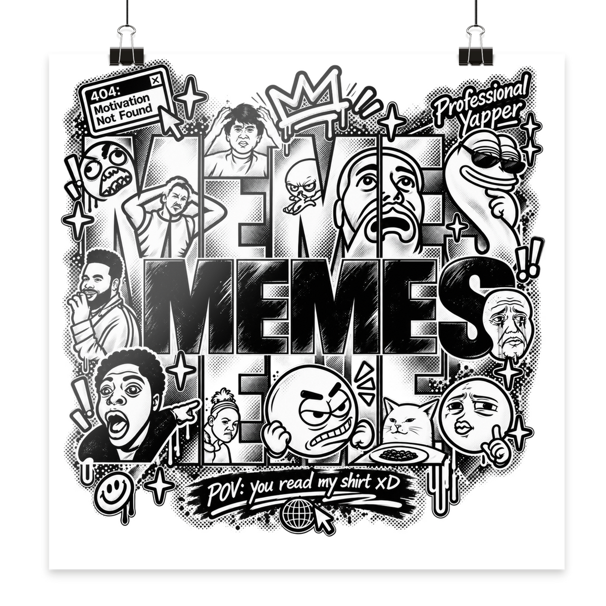 The MEME - Poster 60x60