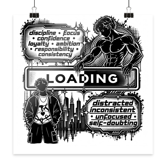 LOADiNG BASiCS - Poster 60x60