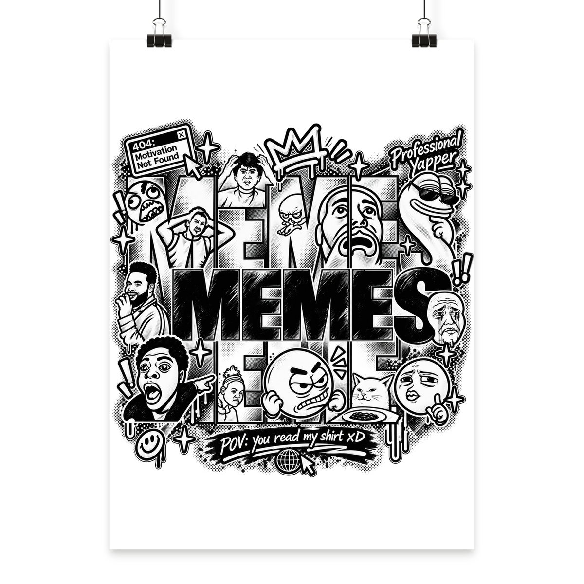 The MEME - Poster Din A1 (hoch)