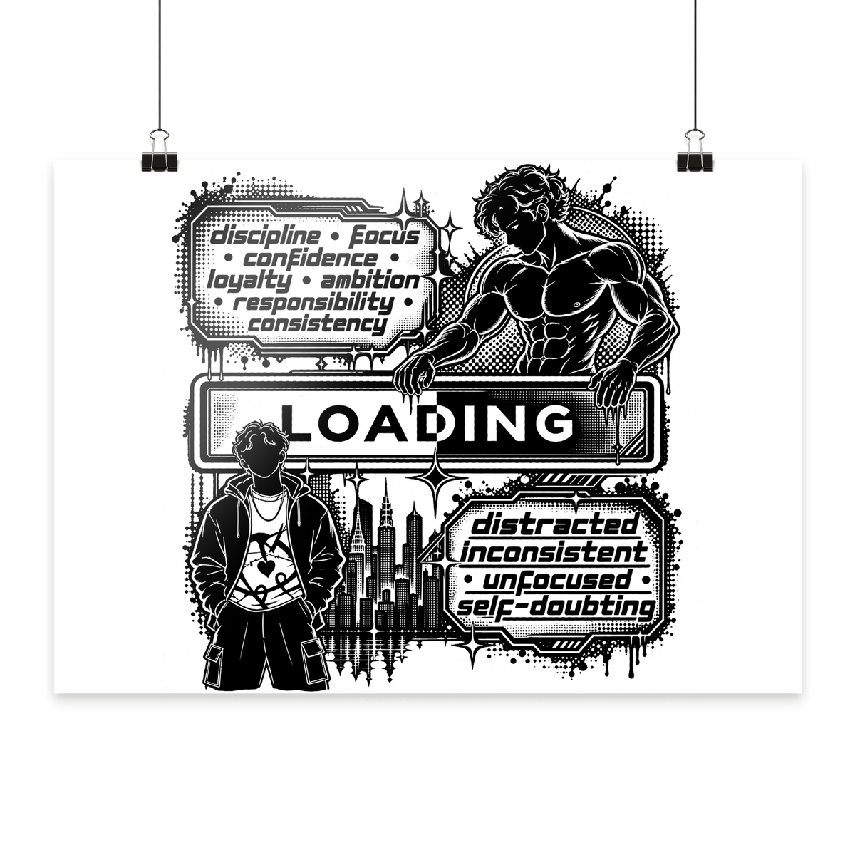 LOADiNG BASiCS - Poster Din A1 (quer)
