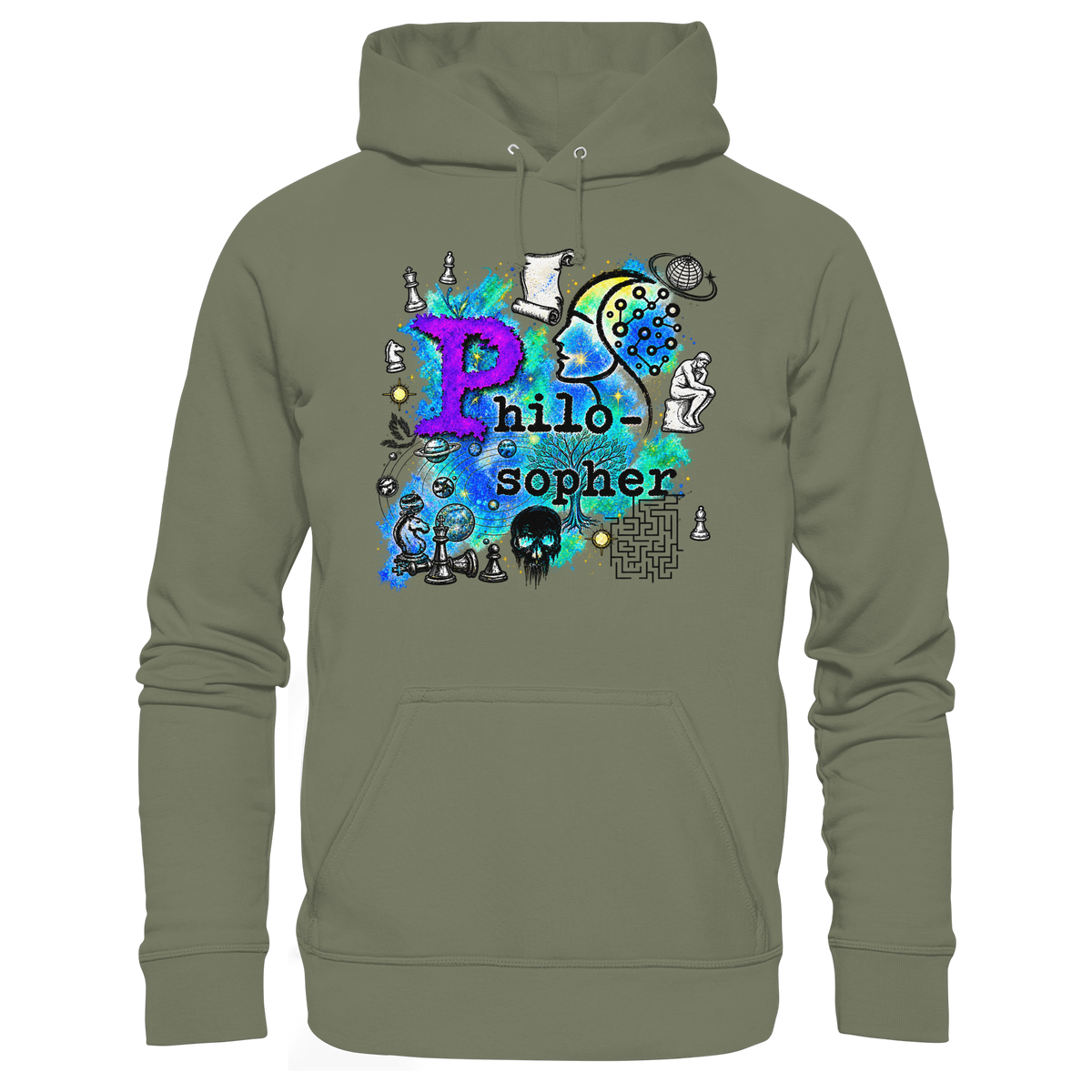 The Philosopher - Premium Unisex Hoodie