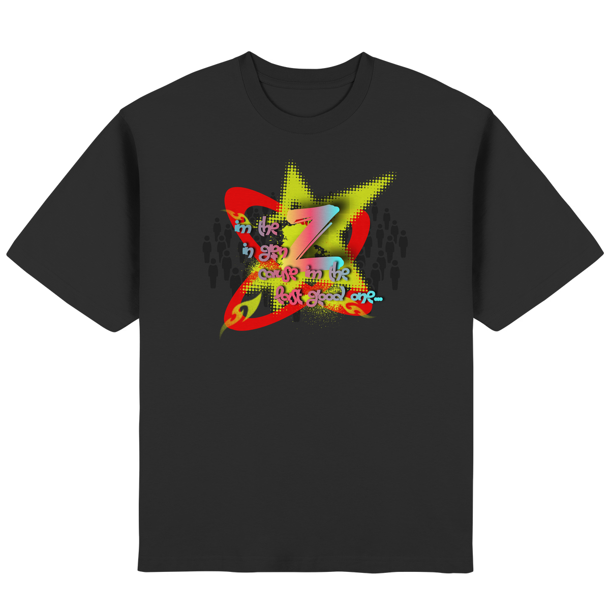 The Rebellion Z - Streetwear Oversized T-Shirt