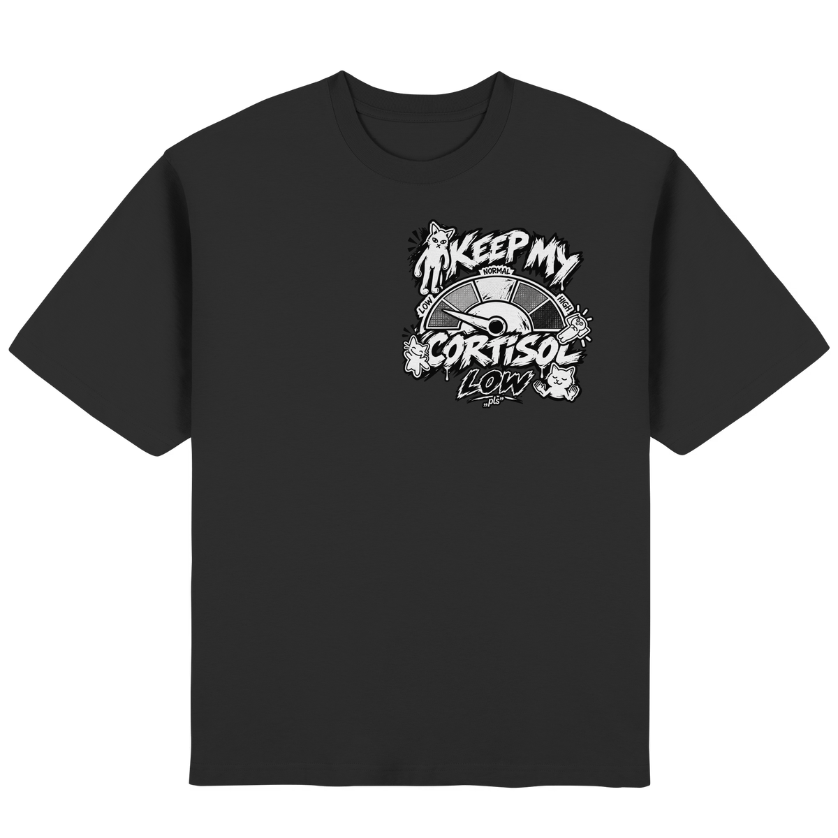 low CORTiSOL - Streetwear Oversized T-Shirt