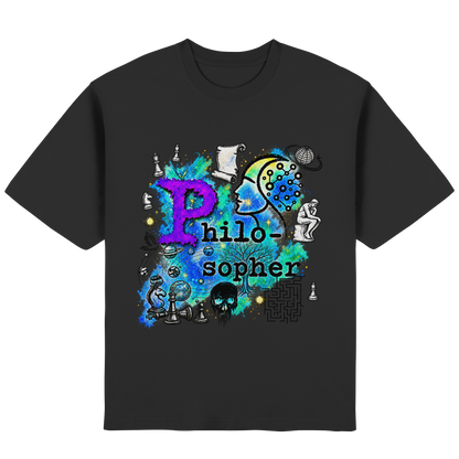 The Philosopher - Streetwear Oversized T-Shirt