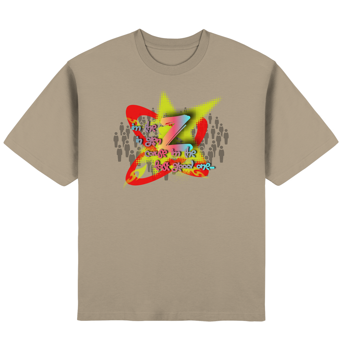 The Rebellion Z - Streetwear Oversized T-Shirt