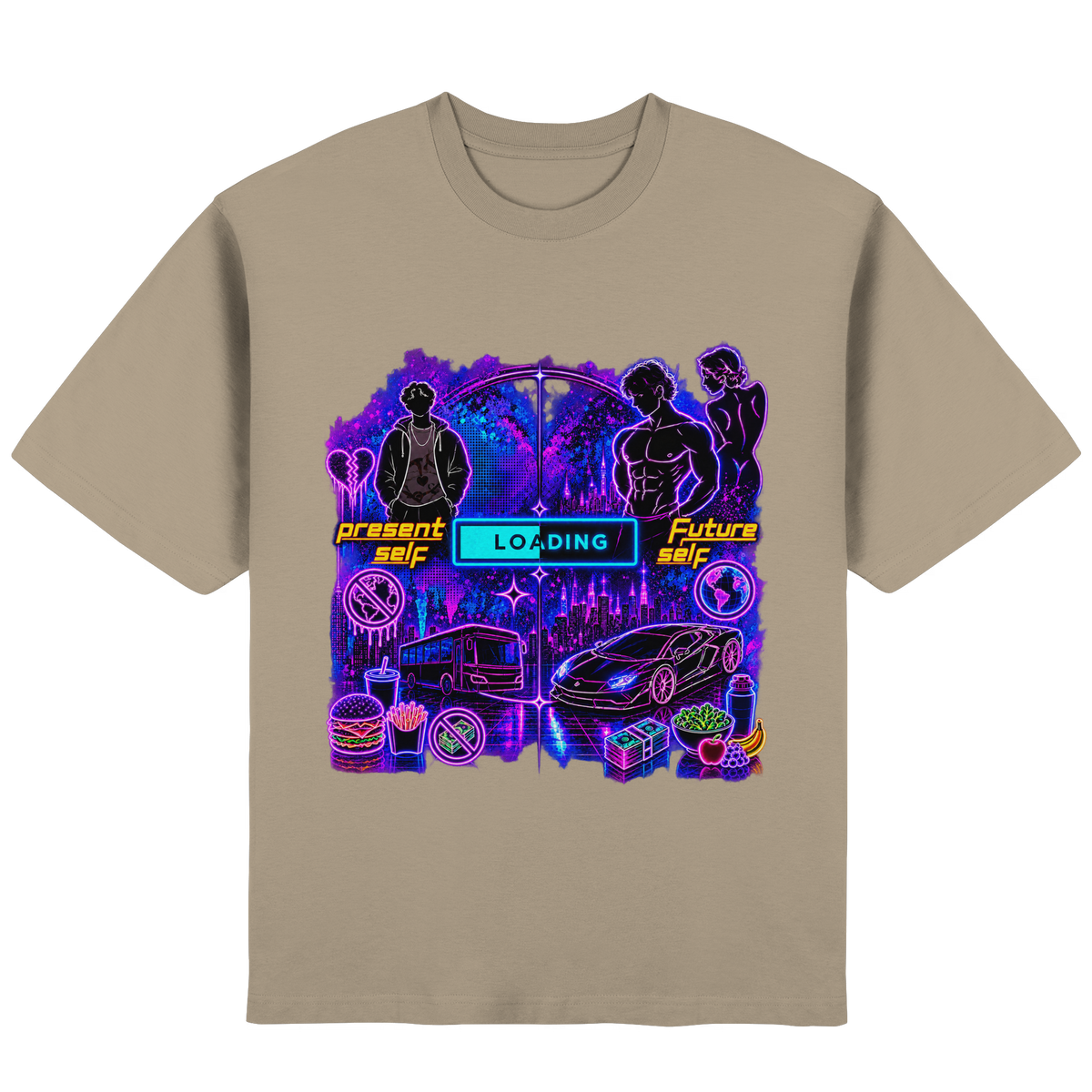 LOADiNG - Streetwear Oversized T-Shirt