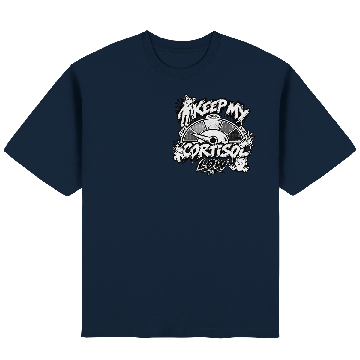 low CORTiSOL - Streetwear Oversized T-Shirt