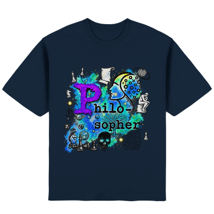 The Philosopher - Streetwear Oversized T-Shirt