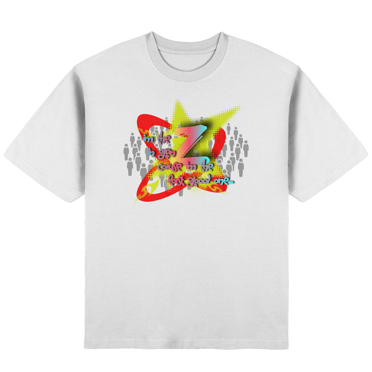 The Rebellion Z - Streetwear Oversized T-Shirt